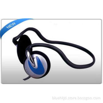 3.5mm connection Sports Neckband Headphones for computer PC